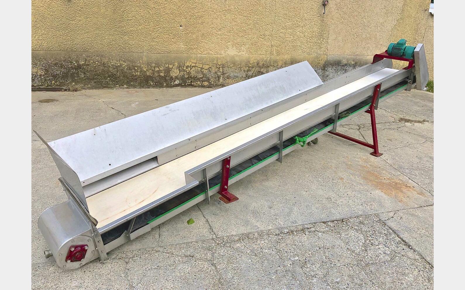 Tapis &eacute;l&eacute;vateur &agrave; bande