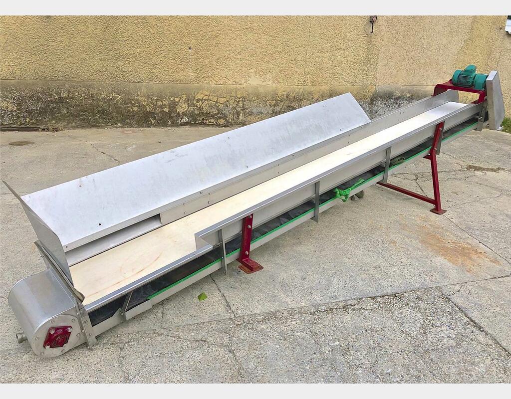 Tapis &eacute;l&eacute;vateur &agrave; bande