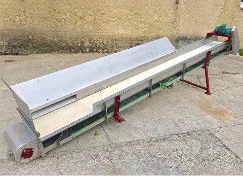 Tapis élévateur à bande 5 m - Marque : MERCIER