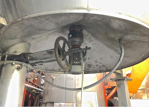 cuve stockage INOX autovidante