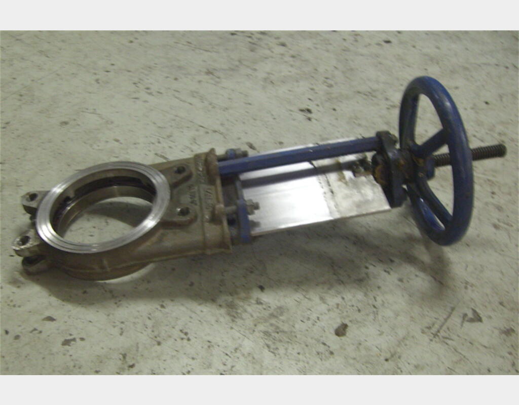 Vanne guillotine manuelle