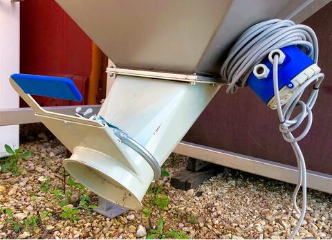 Silo inox pour vrac PU0118
