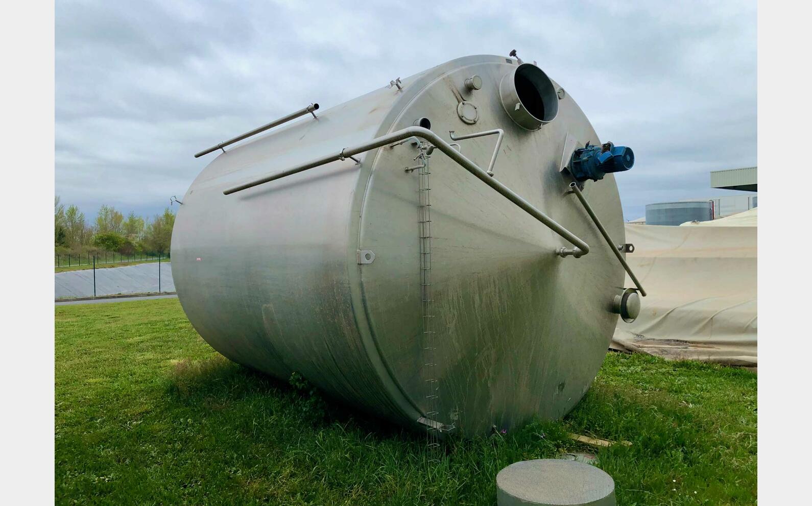 Cuve inox - Agit&eacute;e / Isol&eacute;e 200 HL (20 000 litres) PIERRE GUERIN