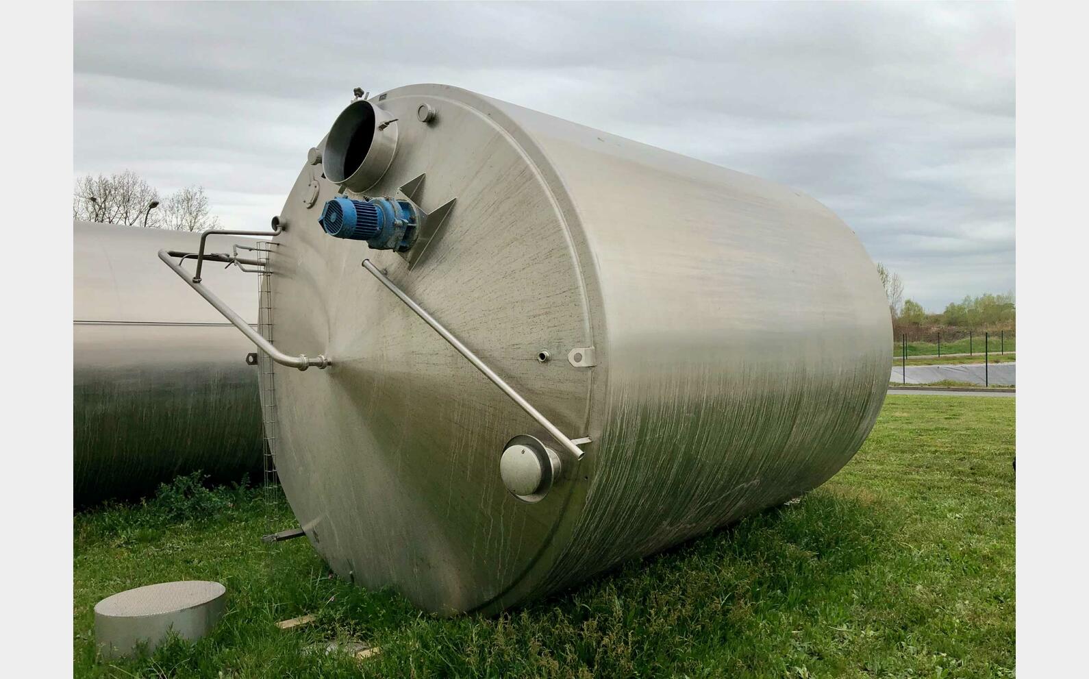 Cuve inox - Agit&eacute;e / Isol&eacute;e 200 HL (20 000 litres) PIERRE GUERIN