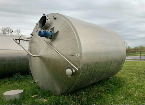 Insulated stainless steel mixing tank - Storage