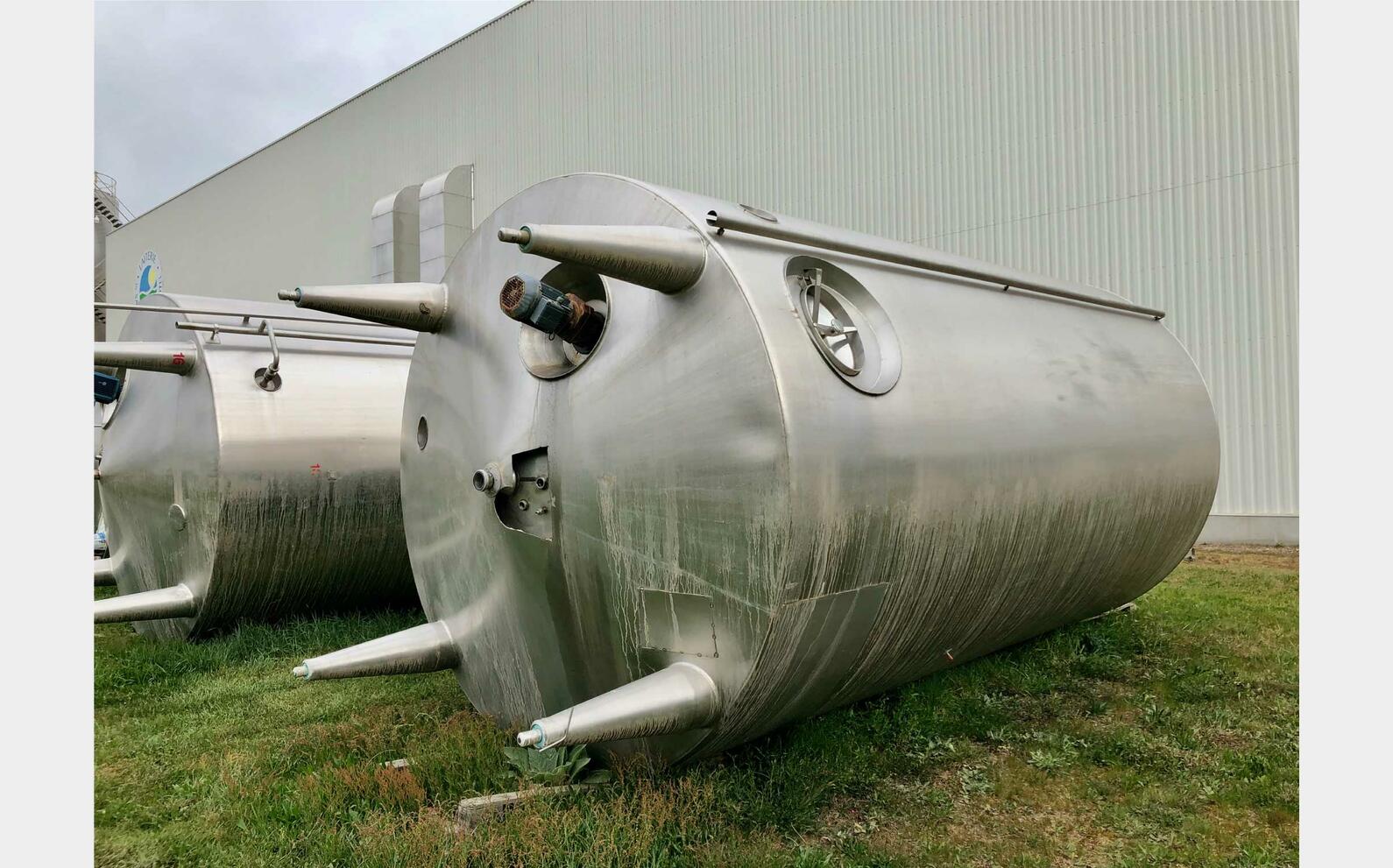 Cuve inox - Agit&eacute;e / Isol&eacute;e 300 HL (30 000 litres) ALFA LAVAL