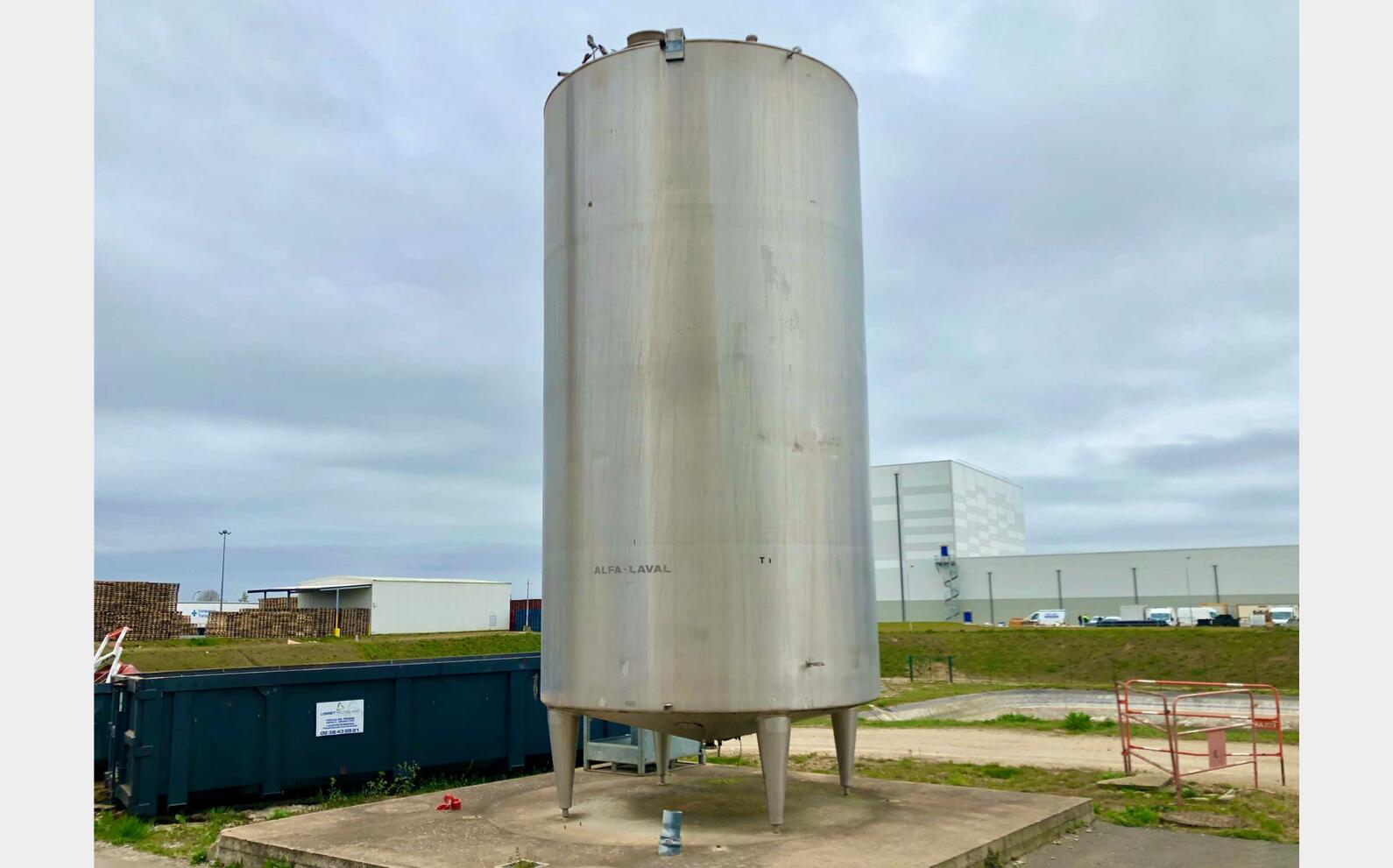 Stainless steel tank - Insulated 300 HL (30 000 liters) ALFA LAVAL