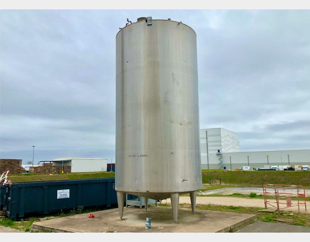 Cuve inox - Isol&eacute;e 300 HL (30 000 litres) ALFA LAVAL