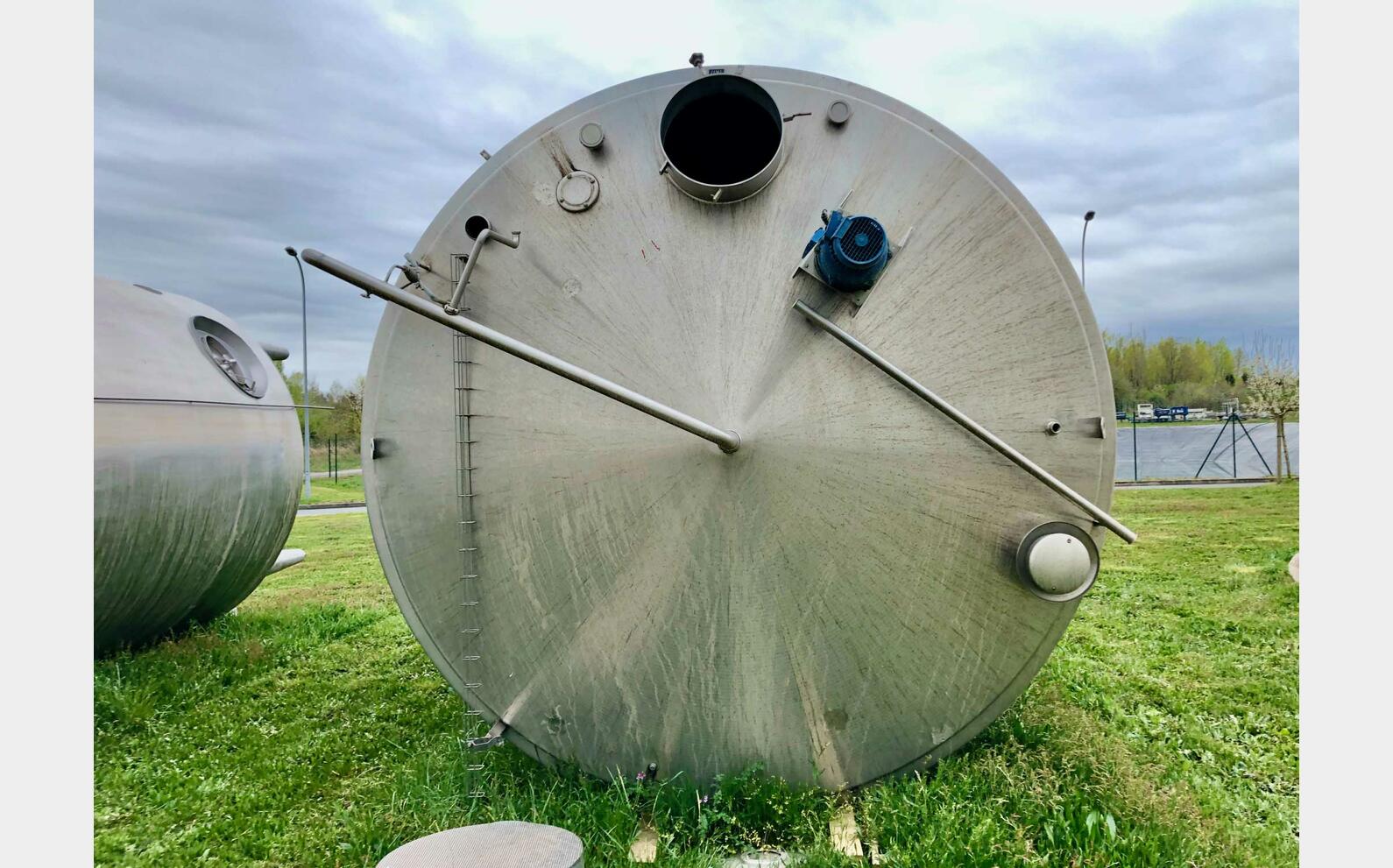 Stainless steel tank - Agitated / Insulated 200 HL (20 000 liters) PIERRE GUERIN