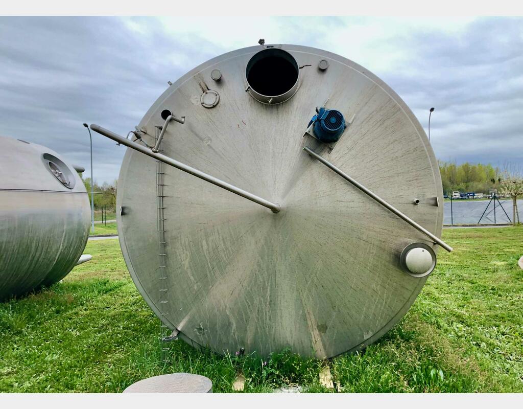 Insulated stainless steel mixing tank - Storage