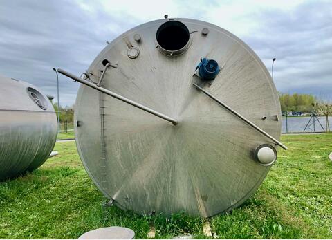 Stainless steel tank - Agitated / Insulated 200 HL (20 000 liters) PIERRE GUERIN