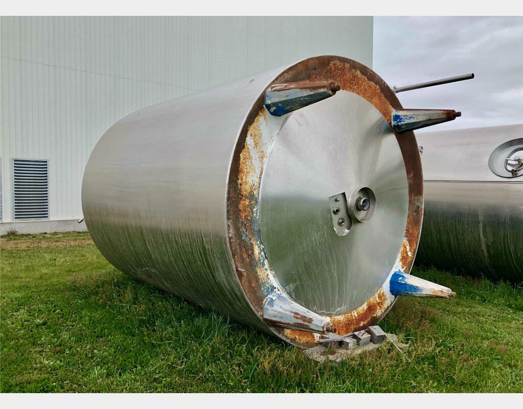 Insulated stainless steel mixing tank - Storage