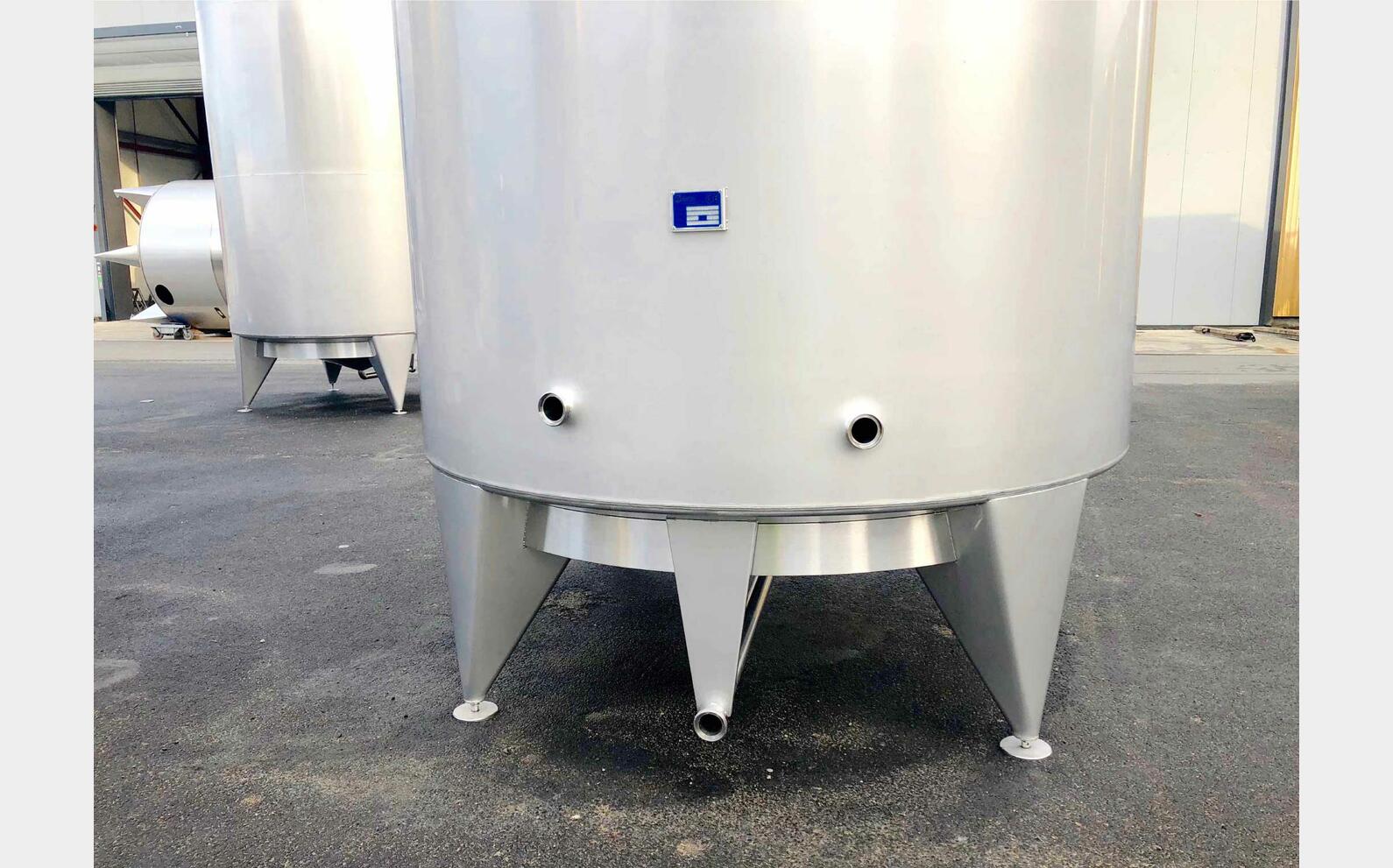 Cuve inox 304L - Stockage 205 HL (20500 Litres) ARSILAC