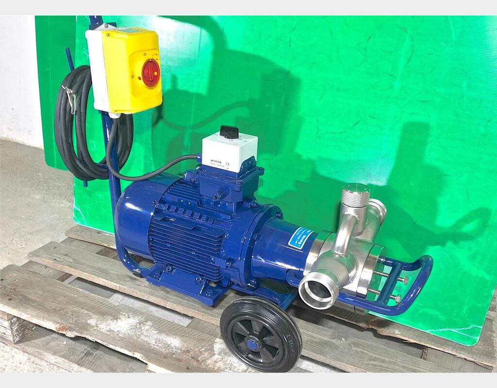 Stainless steel impeller pump - With bypass