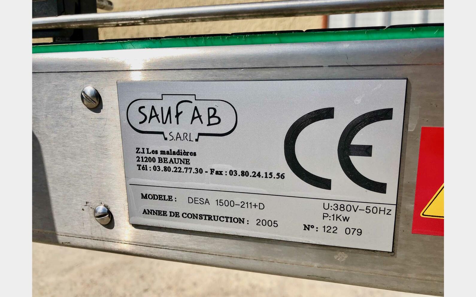 Labelling machine - DESA 1500  SAUFAB