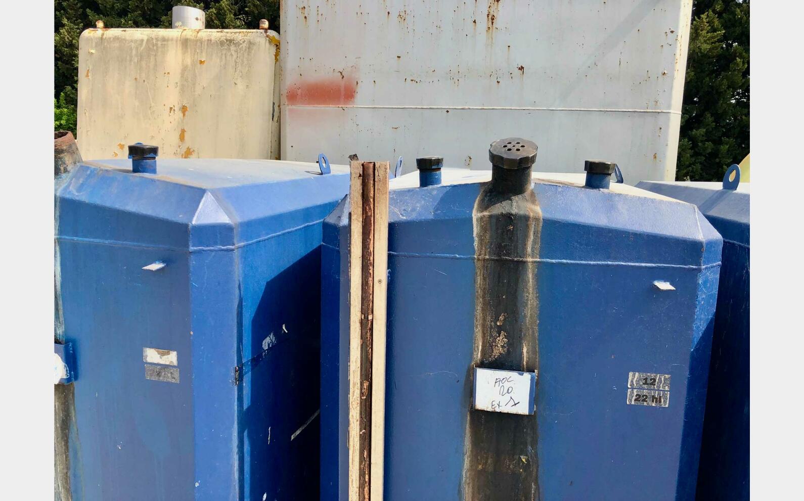 Cuve acier rev&ecirc;tu 23 HL (2 300 litres)