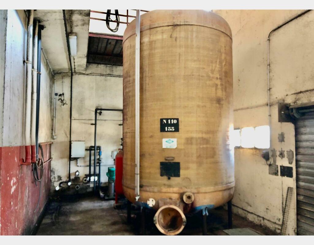 Fiberglass tank 155 HL (15 500 liters)