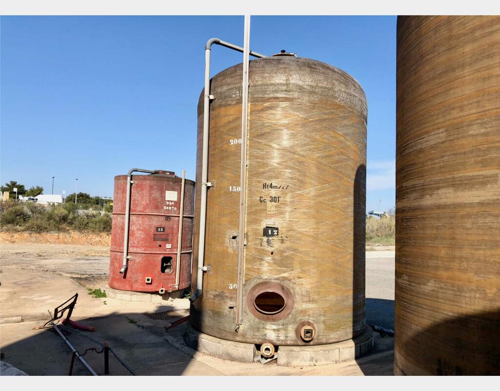 Fiberglass tank 300 HL (30 000 liters)