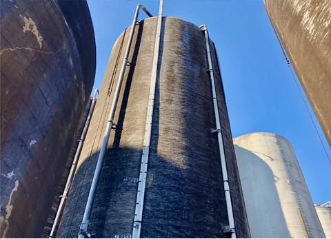 Fiberglass tank 598 HL (59800 liters)