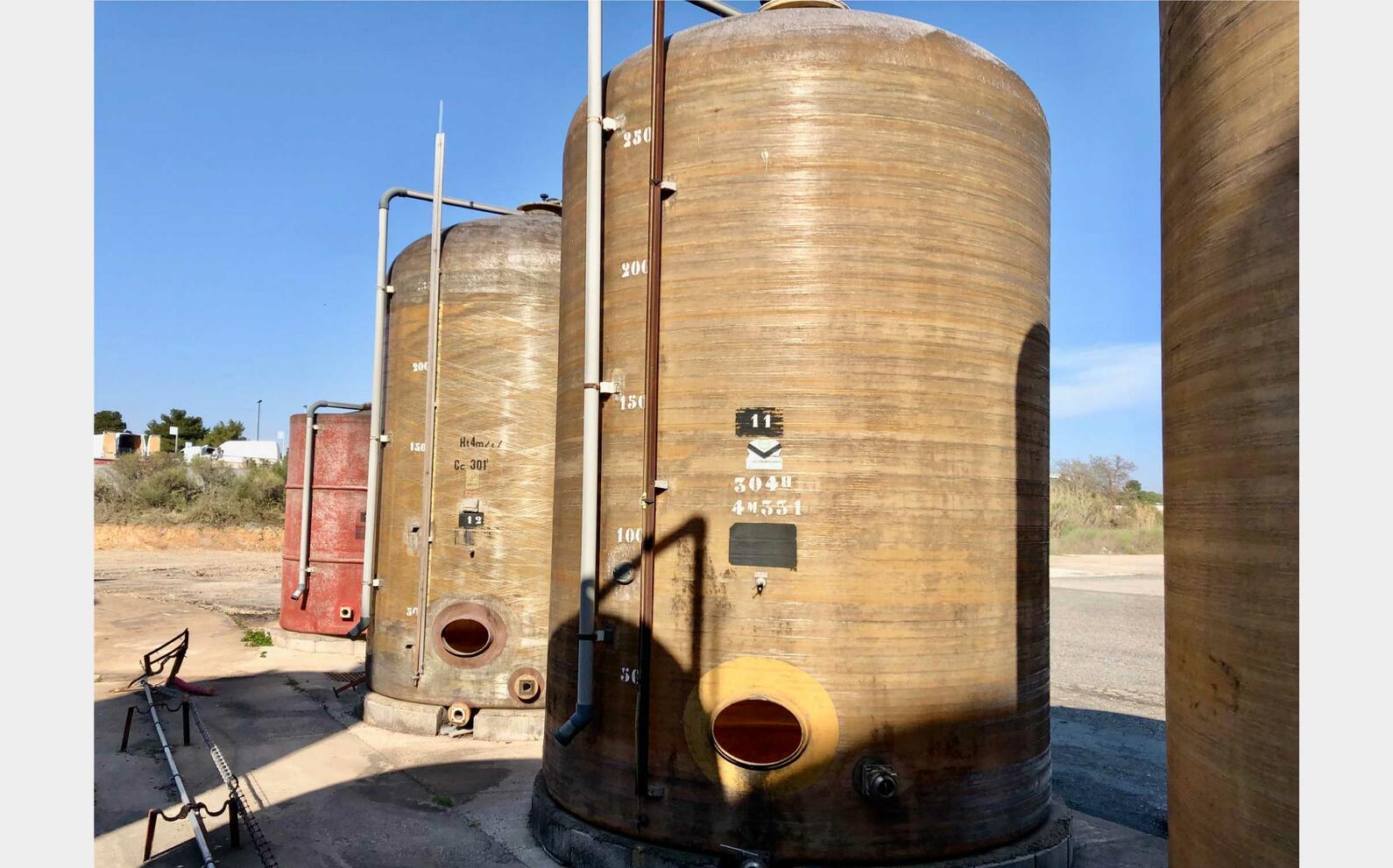 Fiberglass tank 300 HL (30 000 liters)