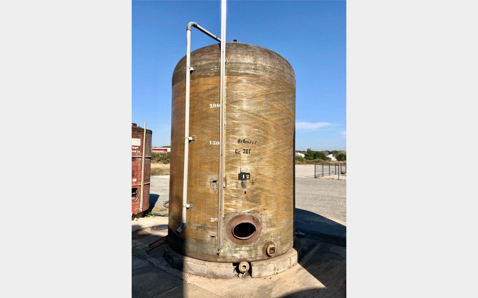 Fiberglass tank 300 HL (30 000 liters)