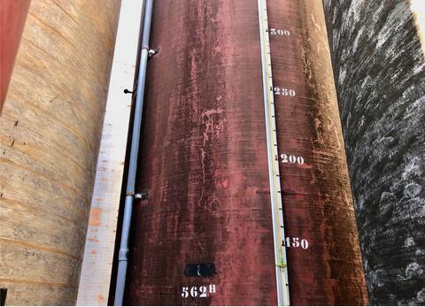 Fiberglass tank 562 HL (56 200 litres)