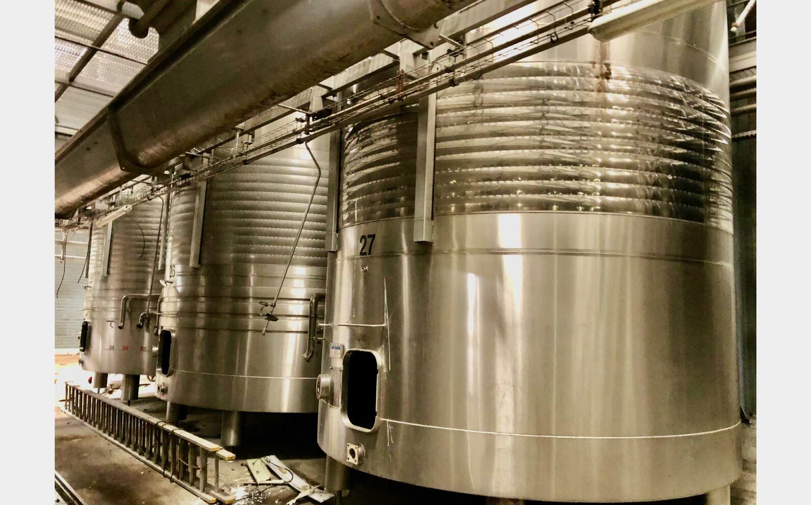 Stainless steel tank - Compartmented 719 HL (71 900 liters) MARTINEZ SOLE