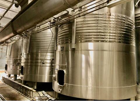 Cuve inox - Compartiment&eacute;e 700 HL (70 000 litres) MARTINEZ SOLE
