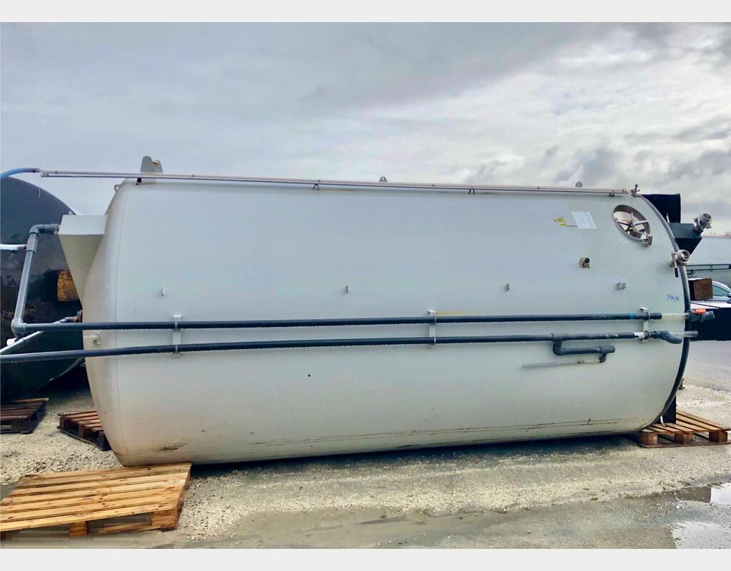 Epoxy steel tank