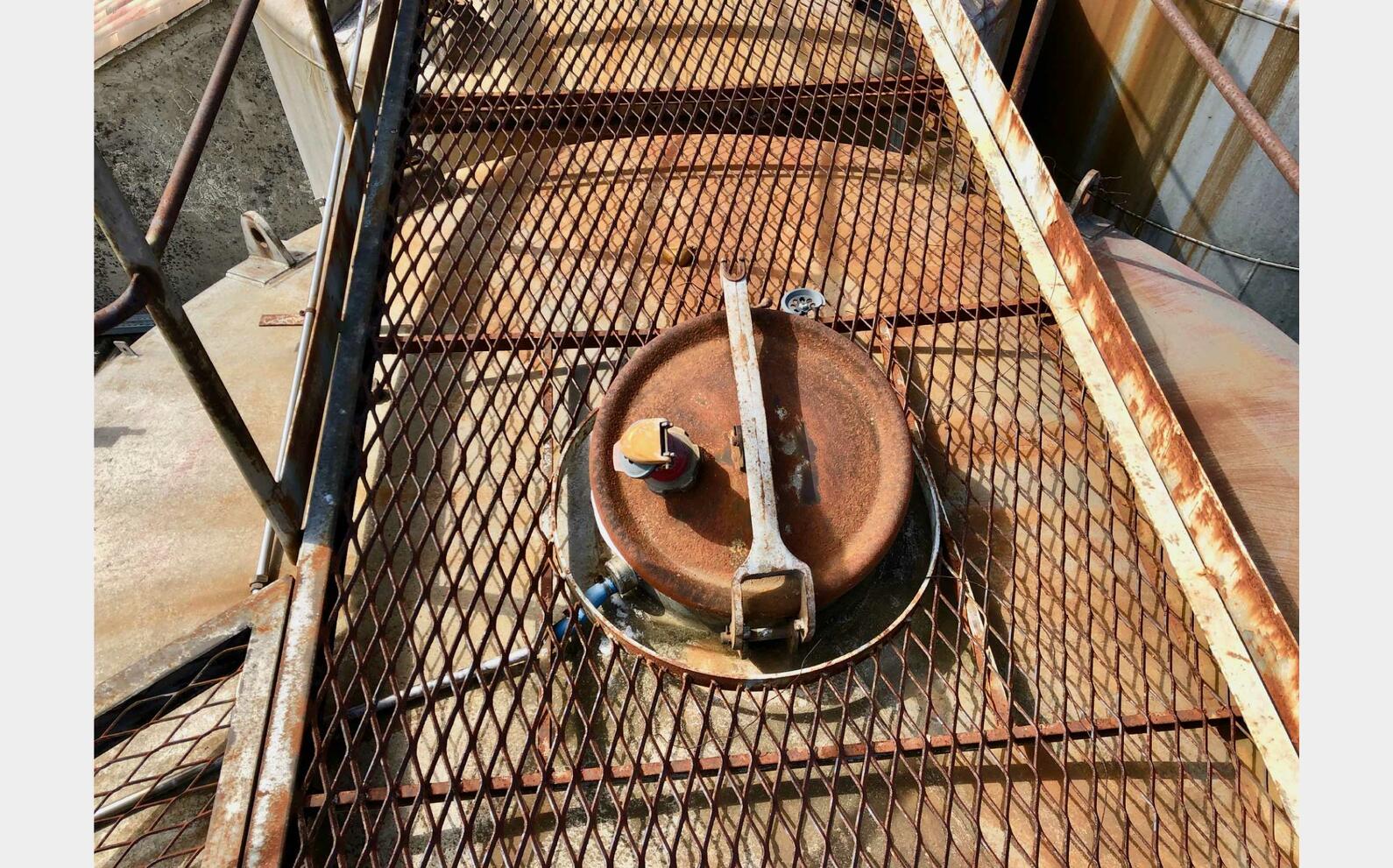Coated steel tank - On legs 720 HL (72 000 liters)