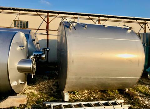 304 stainless steel tank - Flat bottom 120 HL (12 000 liters) CTI