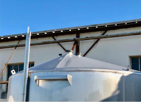 304 stainless steel tank - Flat bottom 120 HL (12 000 liters) CTI
