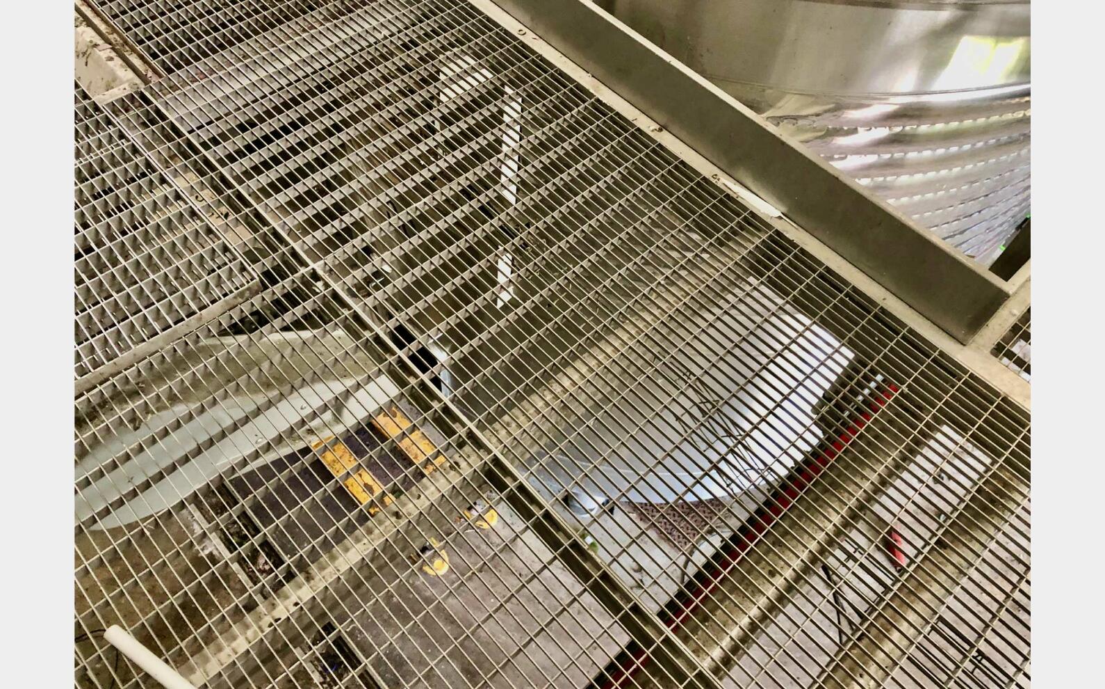 Passerelle inox Largeur : 900 mm