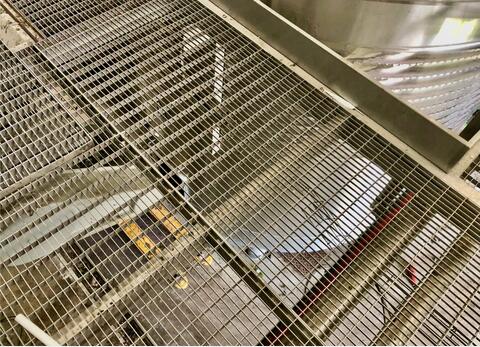 Passerelle inox Largeur : 900 mm