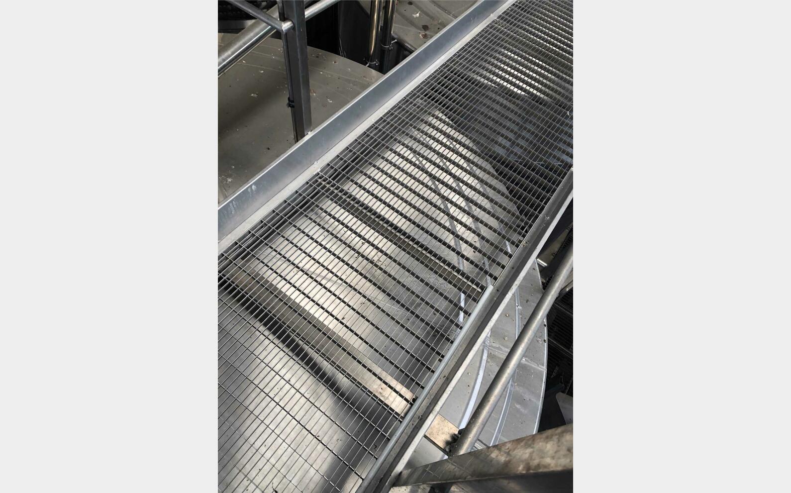 Passerelle inox Largeur : 700 mm