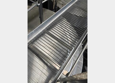 Stainless steel gangway - Width : 700 mm