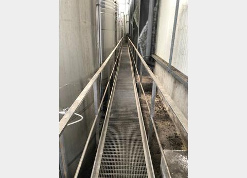 Stainless steel gangway - Width : 700 mm