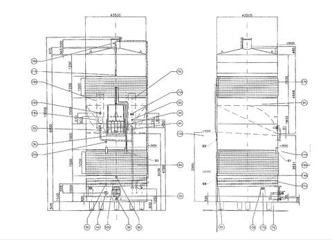 Cuve inox compartimentée - (359 + 360 hl)