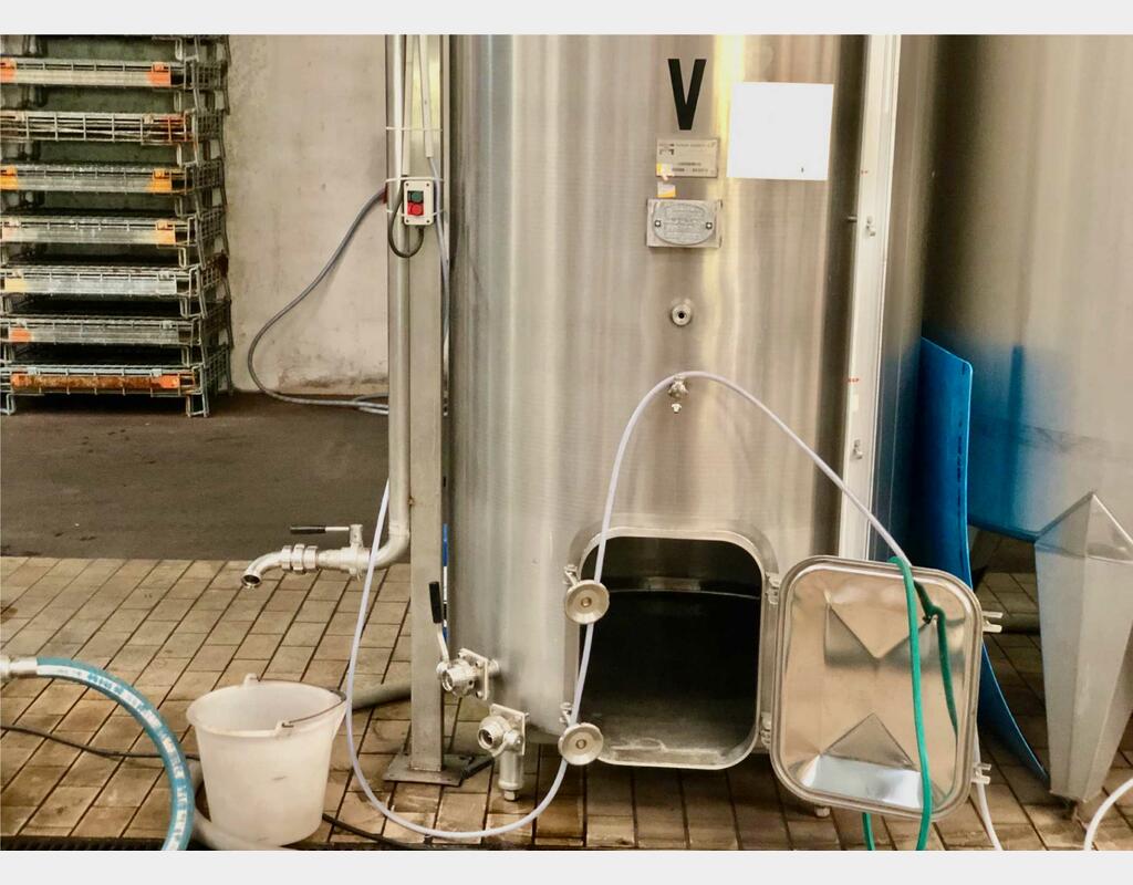 Cuve inox - Stockage
