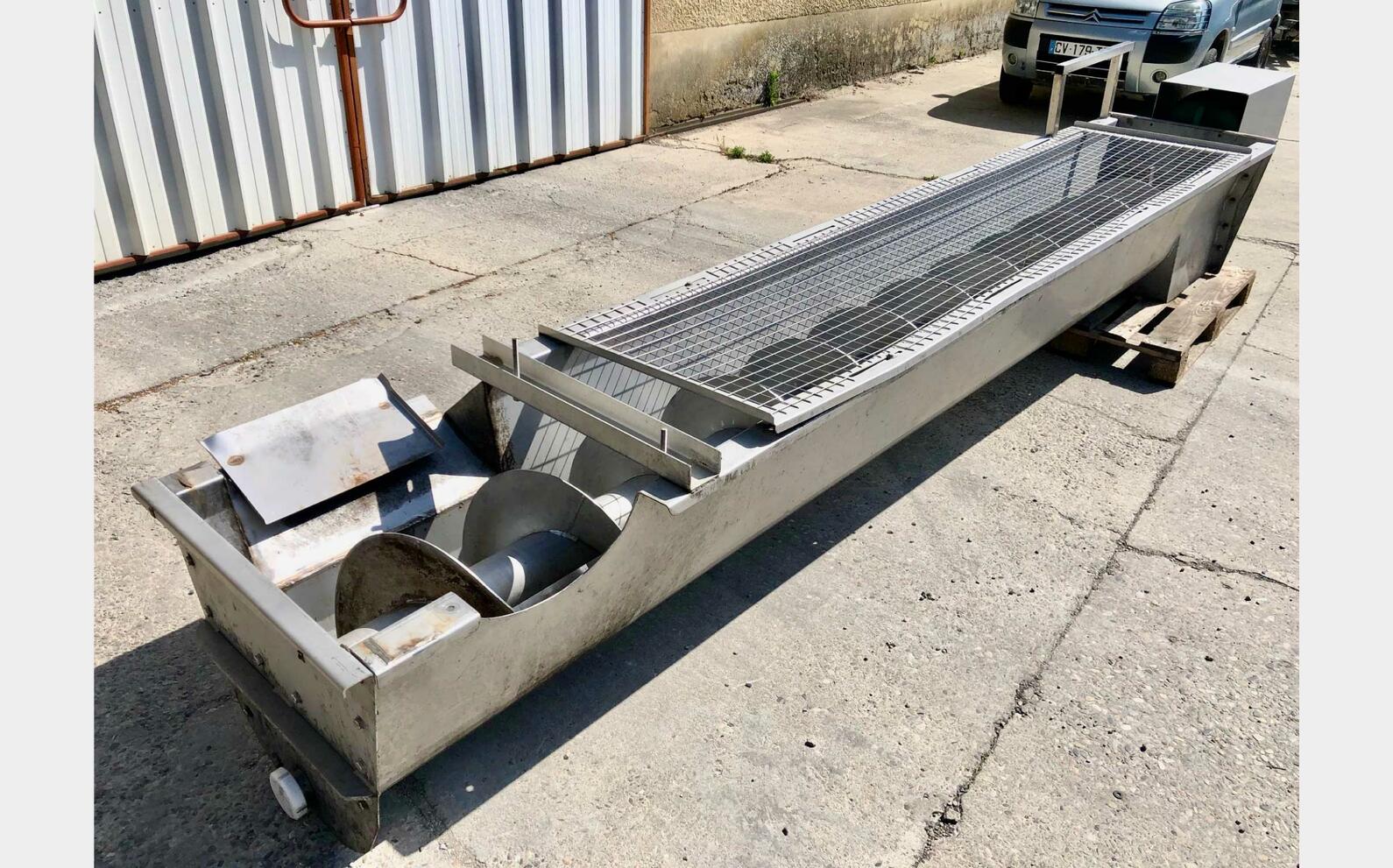 Vis sans fin inox BUCHER