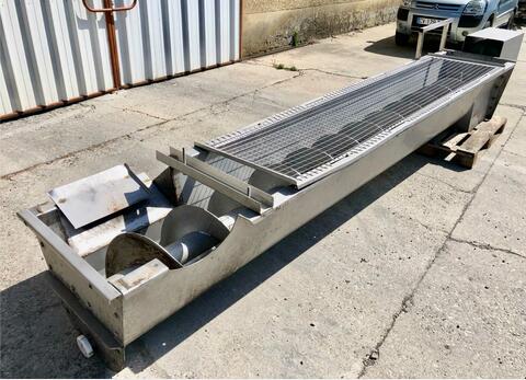Stainless steel worm gear BUCHER