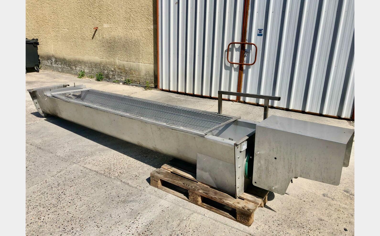 Stainless steel worm gear BUCHER