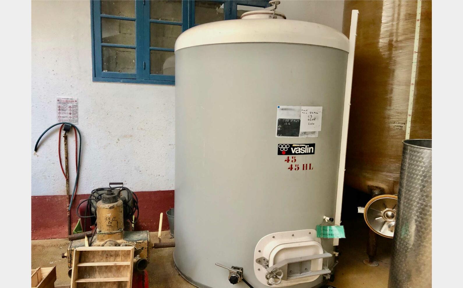 Cuve fibre - Stockage 45 HL (4 500 litres) VASLIN