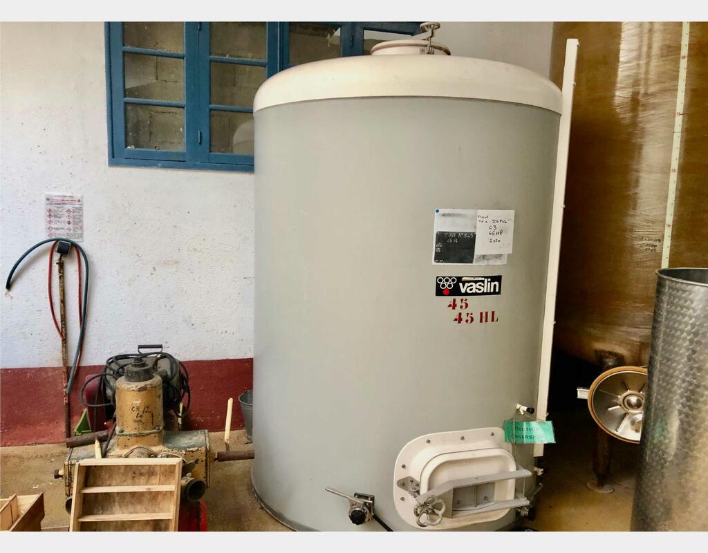 Fibre tank - Storage 45 HL (4,500 litres) VASLIN