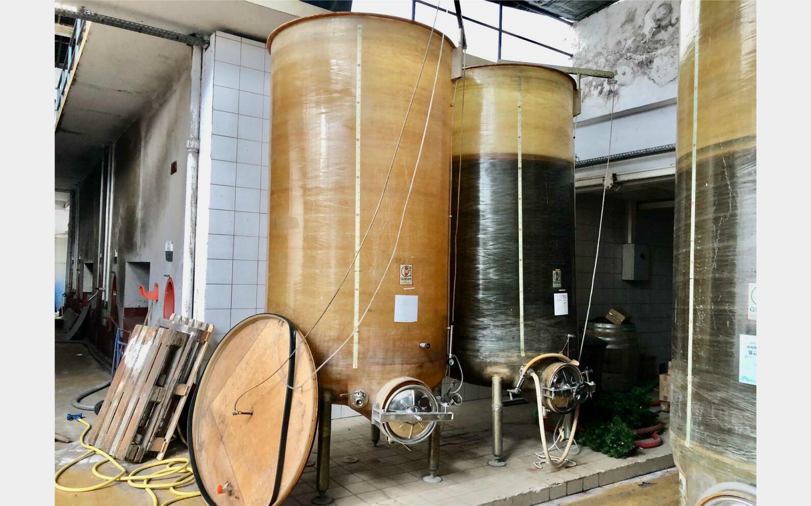 Fibre tank - Storage 50 HL (5,500 litres) VASLIN