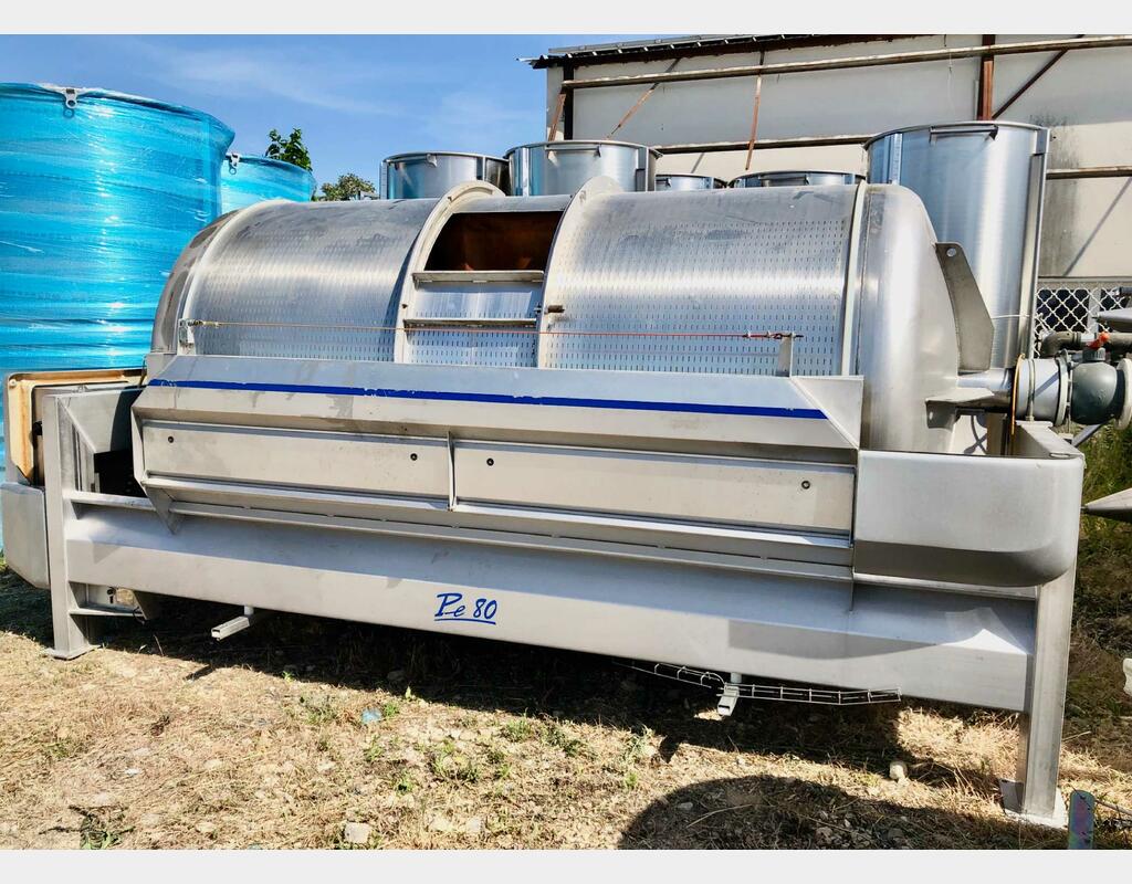 Pressoir pneumatique - PE 80 80 HL (8 000 litres) PERA