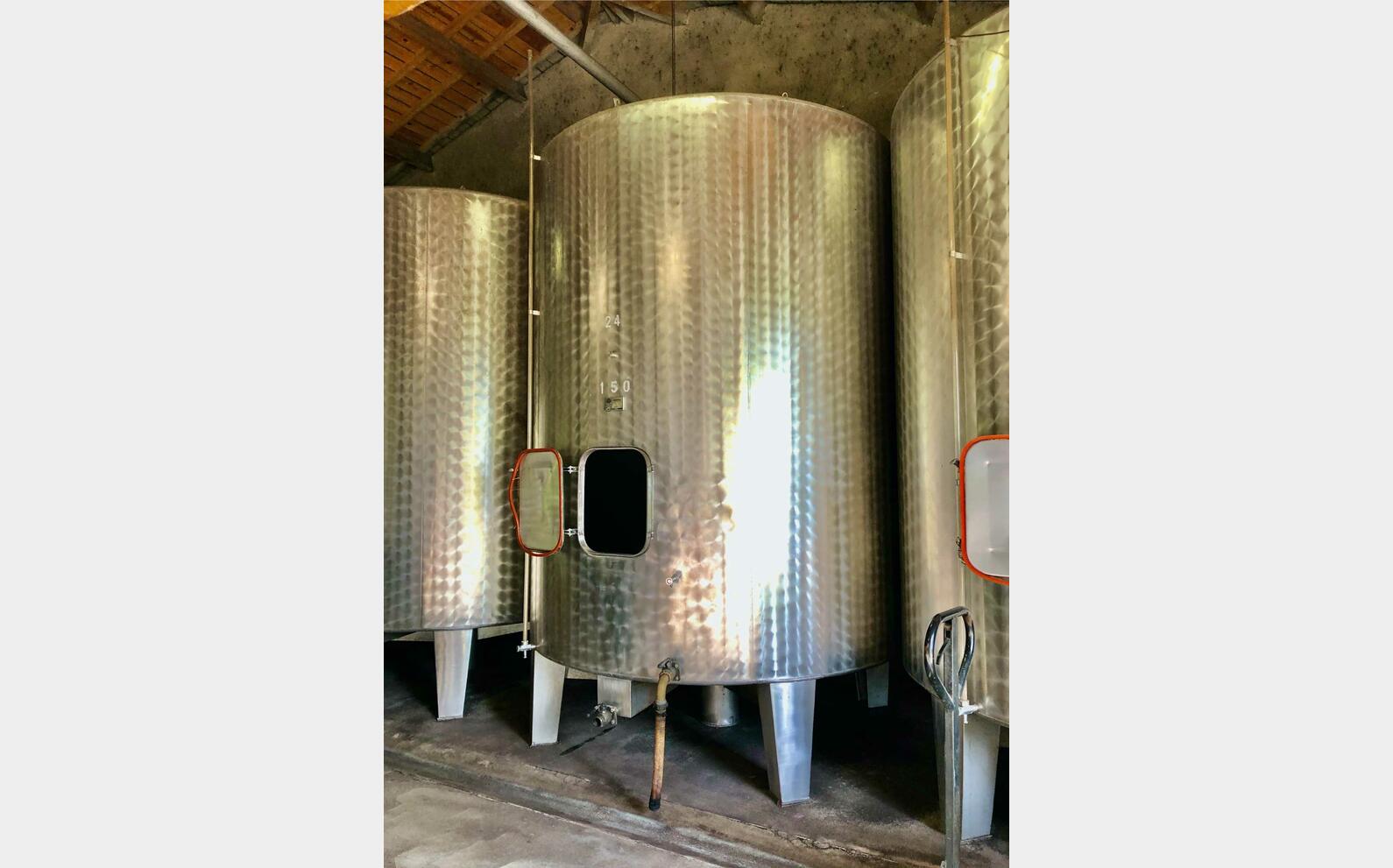 Cuve inox - Sur pieds 150 HL (150 00 litres) LAGOUARDE