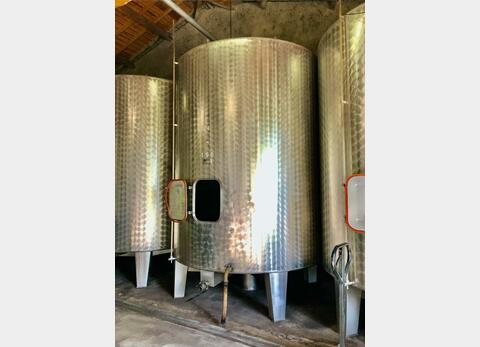 Stainless steel tank - On feet 150 HL (15 000 liters) LAGOUARDE