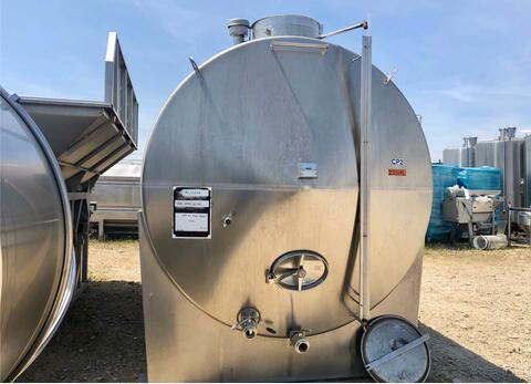 Stainless steel tank - Horizontal  235 HL ( 23 500 litres)