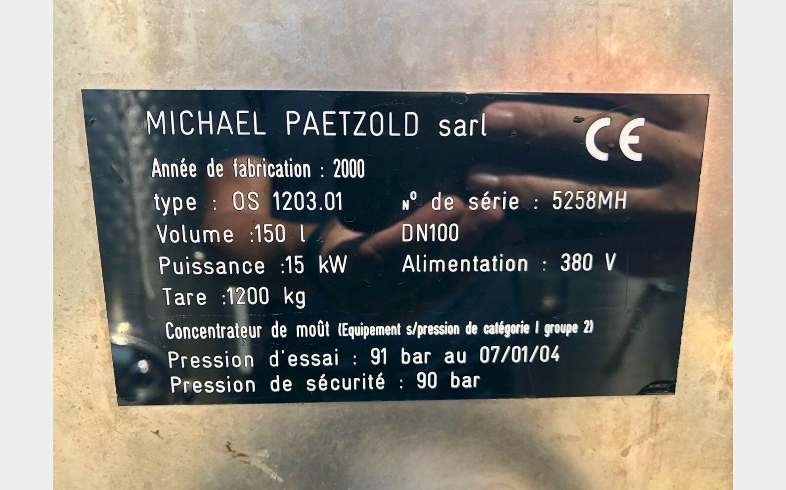 Osmosis machine MICHAEL PAETZOLD